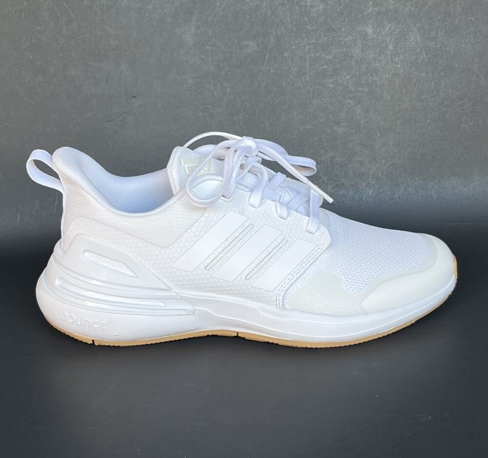Adidas RapidaSport White Sneakers Kids 4.5 / Women's 5.5 US Size NWB